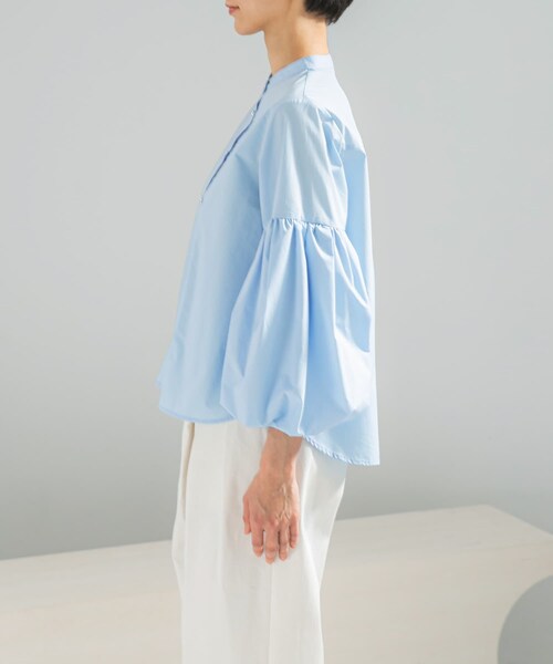 URBAN RESEARCH ROSSO（アーバンリサーチロッソ）の「ボリュームスリーブシャツブラウス（シャツ/ブラウス・レディース・WHITE/PINK/SAX・Free）」の15枚目の写真