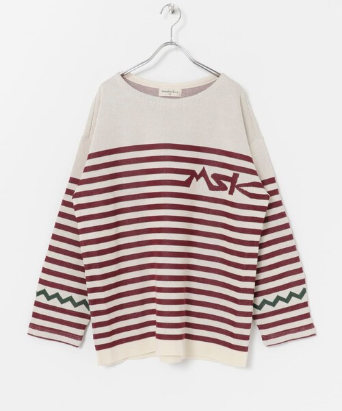 THE GOODLAND MARKET（ザグッドランドマーケット）の「master key　- MK - NOBORDER（ニット/セーター・メンズ・ENJI/IVORY/BRN・2）」の15枚目の写真