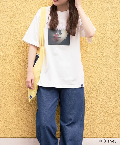 URBAN RESEARCH(アーバンリサーチ)の「別注/Disney/プリントT-SHIRTS(Tシャツ/カットソー・レディース・OFF-1/OFF-2/OFF-3・M/L)」の15枚目の写真