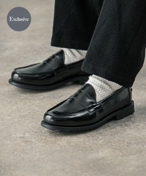 URBAN RESEARCH(アーバンリサーチ)の「『別注』Sanders×URBAN RESEARCH Butt Seam Loafer(ドレスシューズ・メンズ・BLACK・6/6.5/7/7.5/8)」の11枚目の写真