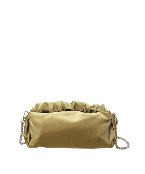 EMODA（エモダ）の「ギャザーハンドポーチバッグ（ショルダーバッグ・レディース・グレー/ブラック/カーキ・F）」の3枚目の写真