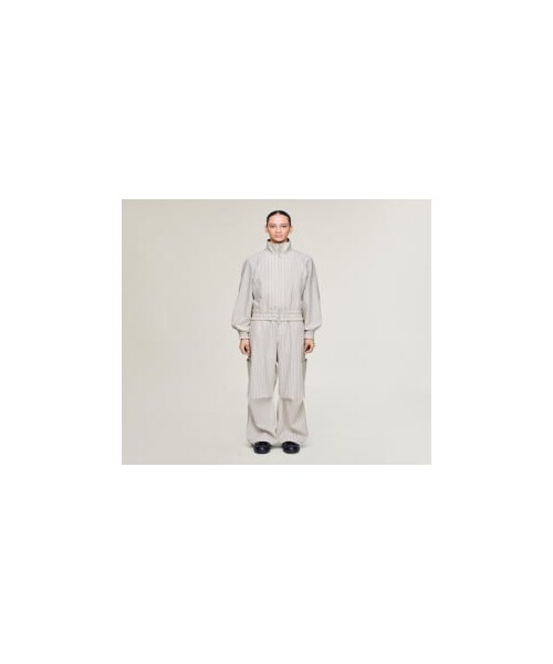 Y-3 PINSTRIPE UT STRAIGHT LEG PANTS