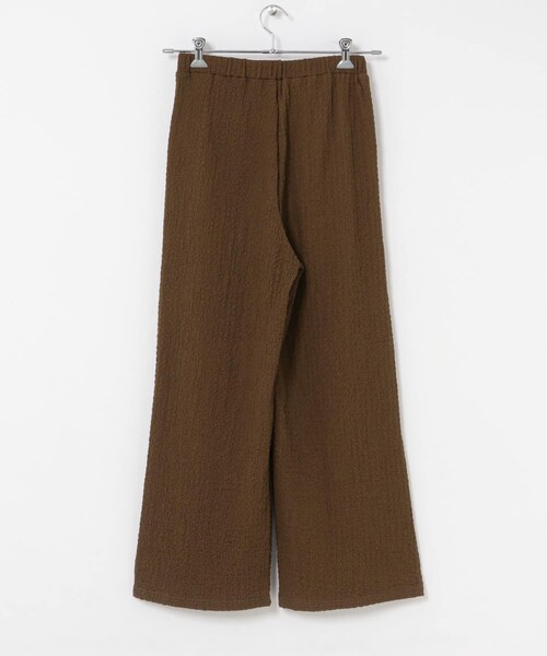 URBAN RESEARCH Sonny Label（アーバンリサーチサニーレーベル）の「ドライタッチワッシャーカットイージーパンツ（その他パンツ・レディース・ブラック/ブラウン/ピスタチオ・Free）」の10枚目の写真
