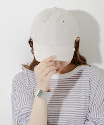 SMELLY | シンプルリネンキャップ(キャップ)