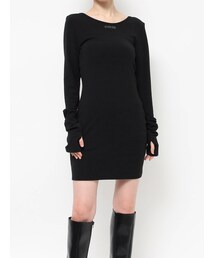 EVRIS | 【WEB】バックオープンミニワンピース(ワンピース)