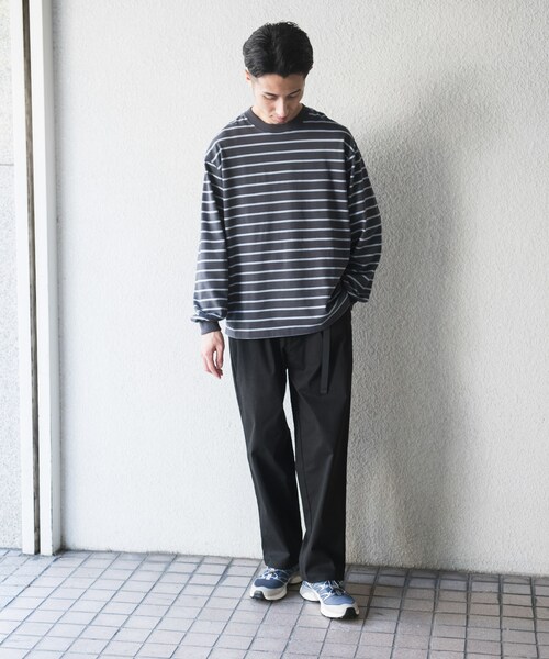 URBAN RESEARCH DOORS(アーバンリサーチドアーズ)の「ウェビングベルトチノパンツ(その他パンツ・メンズ・BLACK/CHARCOAL/MOCHA/OLIVE・S/M/L)」の11枚目の写真