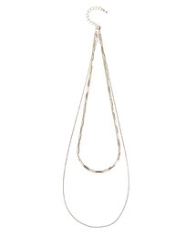 EVRIS | SLIM DOUBLE CHAIN ネックレス(ネックレス)