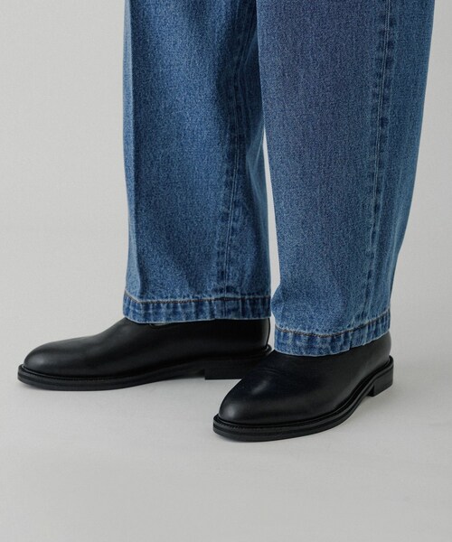 ADAM ET ROPE'(アダムエロペ)の「ワイド イージー ブリーチ デニムパンツ / ADAM ET ROPE' JEANS -GRID-(デニムパンツ・レディース・ブルー系・L/M)」の11枚目の写真