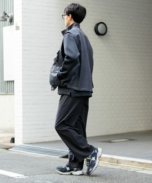 SENSE OF PLACE by URBAN RESEARCH(センスオブプレイスバイアーバンリサーチ)の「マルチポケットトラックベスト(テーラードジャケット・メンズ・BLACK/BLUE・M/L)」の15枚目の写真