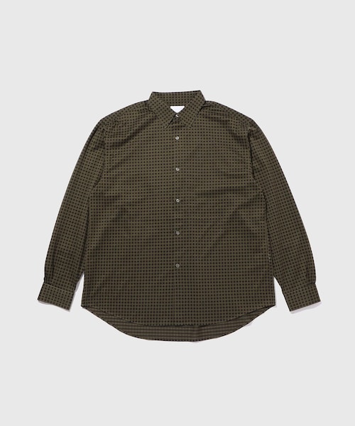 ADAM ET ROPE'（アダムエロペ）の「【KANEMASA FIL./カネマサフィル】36G Modest Check Shirt（シャツ/ブラウス・メンズ・ホワイト/グリーン・L/M）」の3枚目の写真