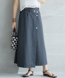 miclat | 大きいサイズ　ウエストデザインスカート　miclat(スカート)