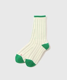 ADAM ET ROPE' | 【HELLA GREEN/ヘラグリーン】Stripe Sox(ソックス/靴下)