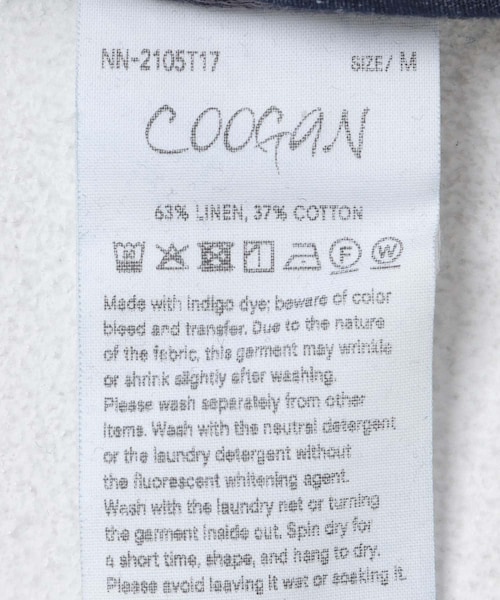 URBAN RESEARCH（アーバンリサーチ）の「NICENESS　COOGAN / クーガン（デニムパンツ・メンズ・INDIGO・S/M）」の11枚目の写真