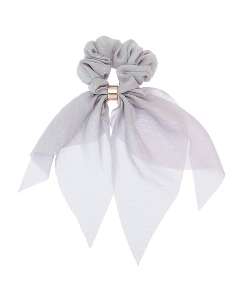 RESEXXY（リゼクシー）の「シャイニーシアータイシュシュ（シュシュ・レディース・アイボリー/ブラック/ブルー・F）」の3枚目の写真