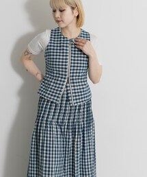 THE GOODLAND MARKET | PALIT　Neptune Tank Top Gingham(タンクトップ)