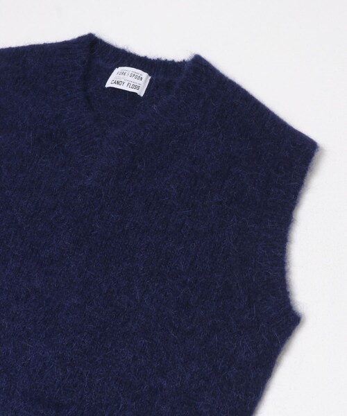 URBAN RESEARCH DOORS(アーバンリサーチドアーズ)の「FORK&SPOON キャンディフロスW/Aニットベスト(ベスト・レディース・CHARCOAL/NAVY・1)」の7枚目の写真