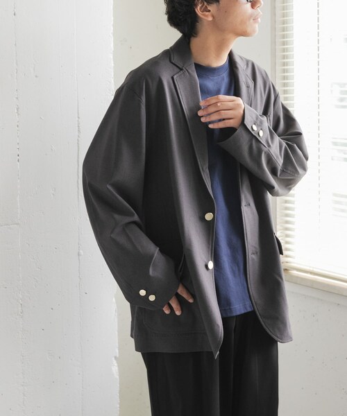 URBAN RESEARCH DOORS(アーバンリサーチドアーズ)の「FORK&SPOON TRテーラードジャケット(テーラードジャケット・メンズ・CHARCOAL/NAVY・4/5)」の3枚目の写真