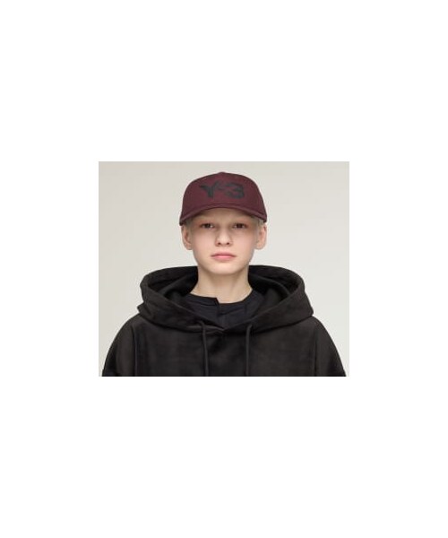 adidas(アディダス)の「Y-3 LOGO CAP(アクセサリー・メンズ・ブラック/バーガンディ・OSFW(54-57cm)/OSFX(57-60cm)/OSFL(60-63cm))」の16枚目の写真
