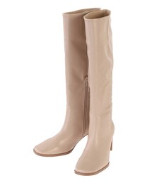 MERCURYDUO | フェイクレザーミドルブーツ(ブーツ)