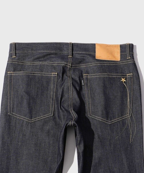 ADAM ET ROPE'(アダムエロペ)の「【FACCIES/ファッチーズ】RIGID LIGHT OZ DENIME FLARE PAMTS(デニムパンツ・メンズ・ネイビー・1/2)」の7枚目の写真