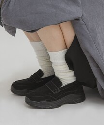 KBF（ケイビーエフ）の「スニーカーソールローファー（その他シューズ・レディース）」