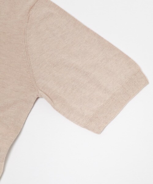 URBAN RESEARCH DOORS(アーバンリサーチドアーズ)の「FUJI SILKCASHMERE SKIPPERPOLO(ニット/セーター・レディース・BROWN/BEIGE/OFF WHITE・2)」の18枚目の写真