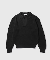 ADAM ET ROPE' | 【MARKAWARE/マーカウェア】SKIPPER RIB JUMPER(ポロシャツ)