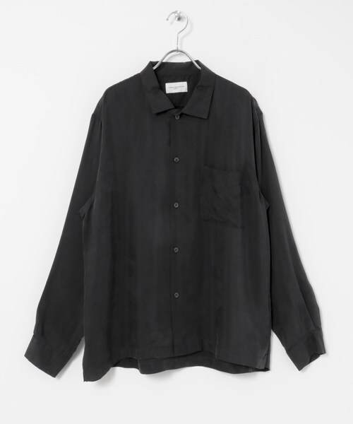 URBAN RESEARCH（アーバンリサーチ）の「CUPRO FIBRIL BOX SHIRTS（シャツ/ブラウス・メンズ・GREGE/NAVY・M/L）」の15枚目の写真