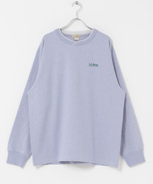 URBAN RESEARCH DOORS（アーバンリサーチドアーズ）の「L.L.Bean JAPAN EDITION　UNION LONG SLEEVE T-SHIRTS（Tシャツ/カットソー・メンズ・WHITE/BIRCH/TOP GREY/TOP SAX/TOP RED/NAVY・M/L/XL）」の4枚目の写真