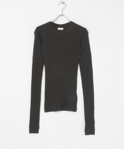 URBAN RESEARCH(アーバンリサーチ)の「NINETY PERCENT ANIS RIB TOP(Tシャツ/カットソー・レディース・LAVENDULA/CHALKWHITE/TAUPE/BLACK・S)」の13枚目の写真