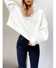 GYDA | ポンチショートパーカー(パーカー)