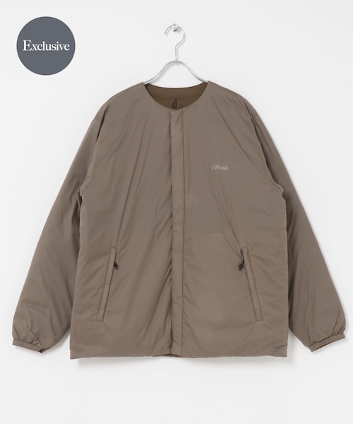 URBAN RESEARCH DOORS(アーバンリサーチドアーズ)の「NANGA 別注REVERSIBLE DOWN JKT(ブルゾン・メンズ・BLK/NVY/CCL/GRY/MOCHA/COY・S/M/L/XL)」の3枚目の写真