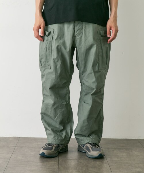 URBAN RESEARCH DOORS（アーバンリサーチドアーズ）の「SASSAFRAS　Overgrown Pants（その他パンツ・メンズ・Black/Gray・S/M/L）」の20枚目の写真