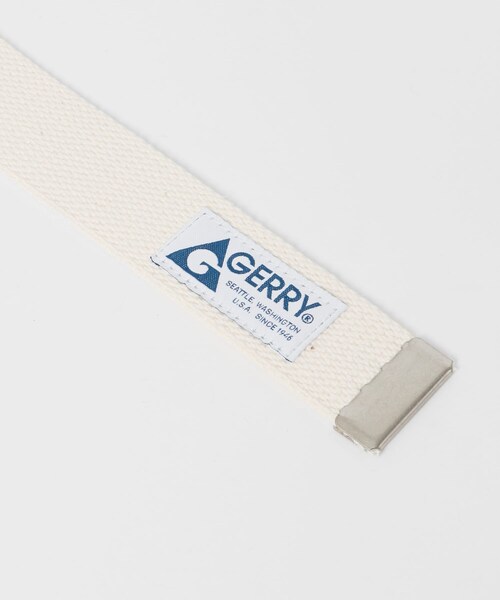 ITEMS URBANRESEARCH（アイテムズ アーバンリサーチ）の「GERRY Name Belt（ベルト・メンズ・RED/BLK/GRY/KHK/BEG/OFF/YEL・-）」の10枚目の写真