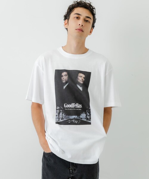 URBAN RESEARCH(アーバンリサーチ)の「『別注』GOOD ROCK SPEED×UR iD Goodfellas S/S T-SHIRTS(Tシャツ/カットソー・メンズ・WHITE/BLACK・M/L)」の5枚目の写真