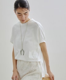 SALON adam et rope' | 【WEB限定】ドルマンスリーブTシャツ/無地・ボーダー(Tシャツ/カットソー)