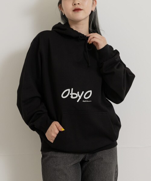 THE GOODLAND MARKET（ザグッドランドマーケット）の「77circa　cats eye print hoody（パーカー・レディース・white1/black1・L/XL）」の2枚目の写真