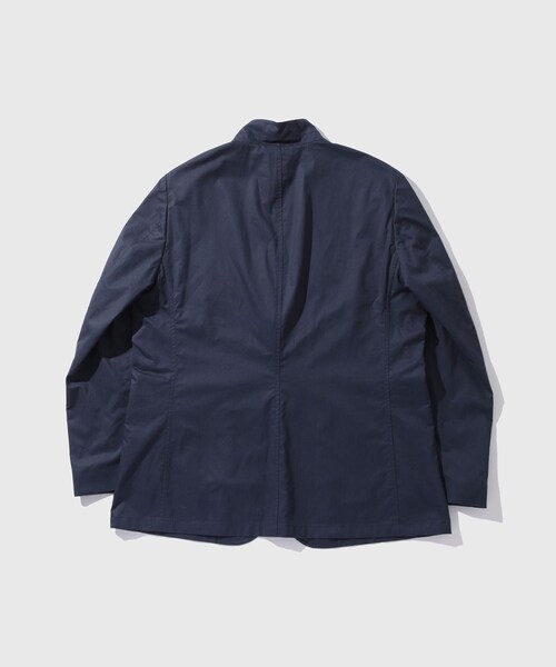 ADAM ET ROPE'(アダムエロペ)の「【HED MAYNER/ヘドメイナー】COMPACT COTTON JACKET(ノーカラージャケット・メンズ・ネイビー・S/XS)」の12枚目の写真