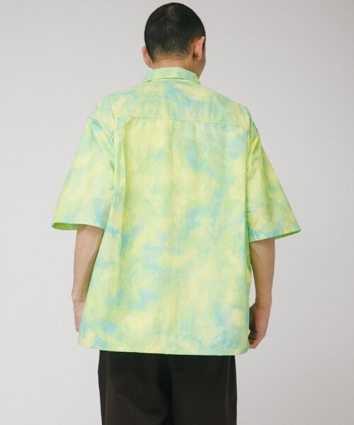 EKAL(エカル)の「『UR TECH』ナイロンタッサーショートスリーブシャツ(シャツ/ブラウス・メンズ・レイクサンリーフ/イエロー/ネイビー/グラファイト/レイクブルー・M/L)」の19枚目の写真