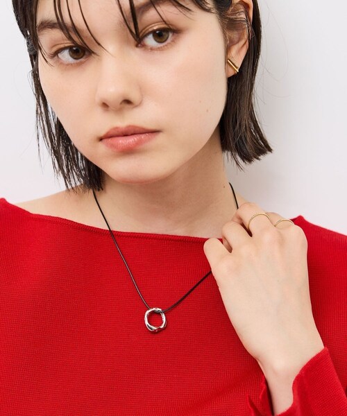 ROPE' PICNIC(ロペピクニック)の「マルチWAYサークルトップコードネックレス(ネックレス・レディース・ゴールド/シルバー・F)」の6枚目の写真
