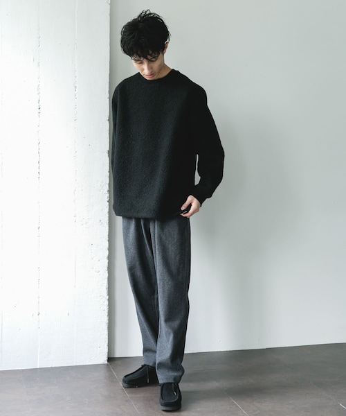 URBAN RESEARCH DOORS（アーバンリサーチドアーズ）の「ウール混ヘリンボーンイージートラウザー（その他パンツ・メンズ・BROWN/BLACK・M/L）」の8枚目の写真