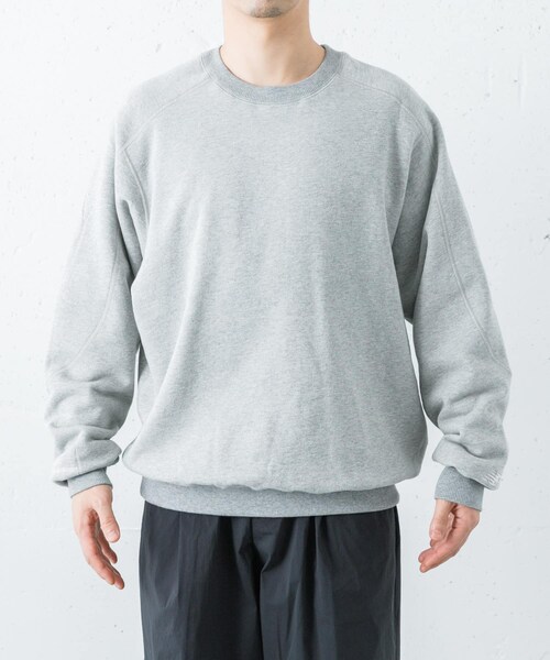 URBAN RESEARCH（アーバンリサーチ）の「NEW BALANCE　NB GREYオーバーサイズクルーネック（スウェット・メンズ・AGT/ABR/BK・M/L/XL）」の10枚目の写真
