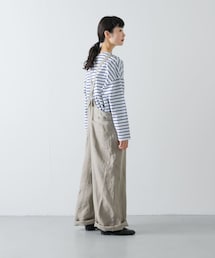 かぐれ | リネンバッククロスサロペット(サロペット/オーバーオール)