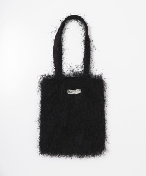 URBAN RESEARCH Sonny Label（アーバンリサーチサニーレーベル）の「シャギートートバッグ（トートバッグ・レディース・クリーム/ブルーグレー/ブラック・one）」の14枚目の写真