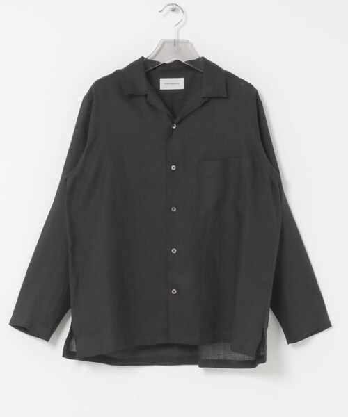 URBAN RESEARCH(アーバンリサーチ)の「MARKAWARE COMFORT FIT OPEN COLLAR(シャツ/ブラウス・メンズ・TAUPE/ICE/BLACK・1/2)」の7枚目の写真