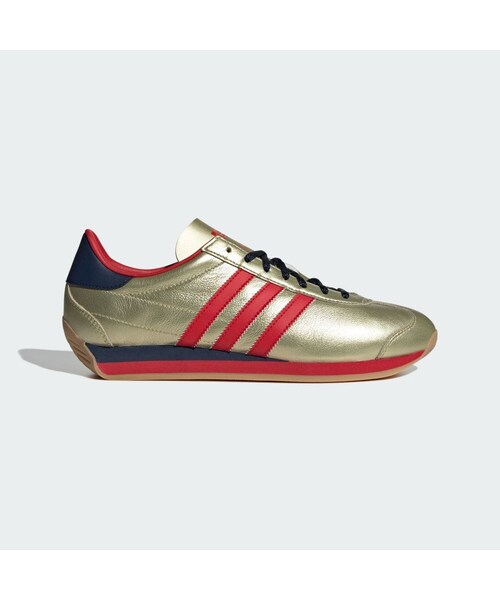 adidas（アディダス）の「カントリー OG / Country OG（シューズ・メンズ・ゴールド・23.0cm/23.5cm/24.0cm/24.5cm/25.0cm/25.5cm/26.0cm/26.5cm/27.0cm/27.5cm/28.0cm/28.5cm/29.0cm/29.5cm/30.0cm/22.5cm/22.0cm/30.5cm/31.0cm/31.5cm/32.0cm）」の2枚目の写真