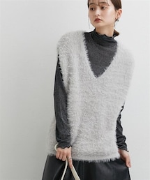 nissen | シャギーニットベスト(ニット/セーター)