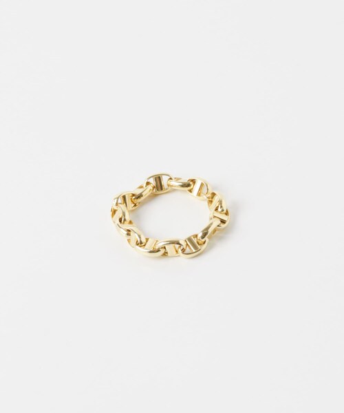URBAN RESEARCH（アーバンリサーチ）の「GIGI　Massive anchor chain ring（リング・メンズ・GOLD・17）」の3枚目の写真
