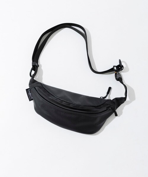 URBAN RESEARCH(アーバンリサーチ)の「『別注』BAGJACK×URBS LEATHER HIP BAG(ボディバッグ/ウエストポーチ・メンズ・BLACK・Free)」の5枚目の写真