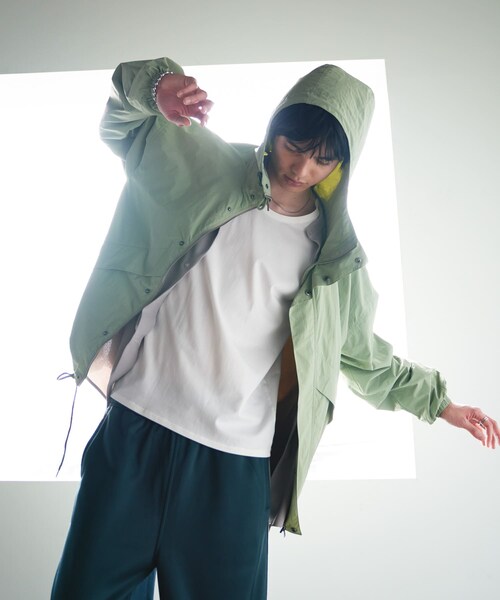 SENSE OF PLACE by URBAN RESEARCH(センスオブプレイスバイアーバンリサーチ)の「ライトフーディブルゾン(ブルゾン・メンズ・BLACK/MINT/BLUE・M/L)」の19枚目の写真